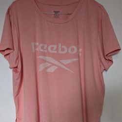 Women's Reebok Lined Lockup Glow T-Shirt
