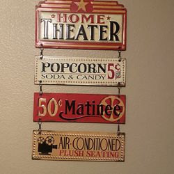 Home Theater Wall Decor
