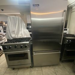 Viking  Refrigerator  Plus Range 