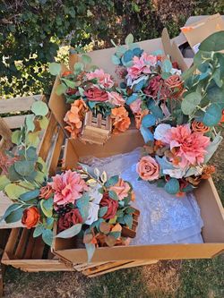 Wedding Standing Artificial Flower Arrangements