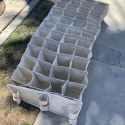 Hanging Shoe Organizer - Fits Over 50 Pairs