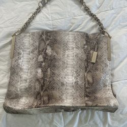 Ivanka Trump Brand New Snake Skin Bag