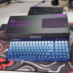Machenike K600S Mechanical Wireless Keyboard - GR Purple Switch