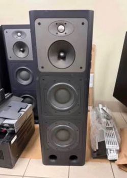 Bowers & Wilkins - CT Series Passive 3-Way Speaker Black - CT8.2 LCRS (Each)