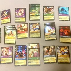 Disney Lorcana- Reign Of Jafar- Legendary And Rare Card Lot
