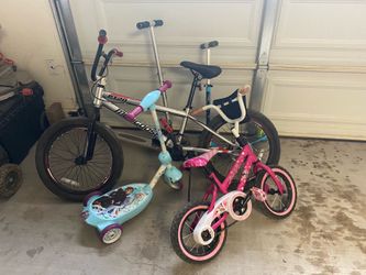Bikes and scooters