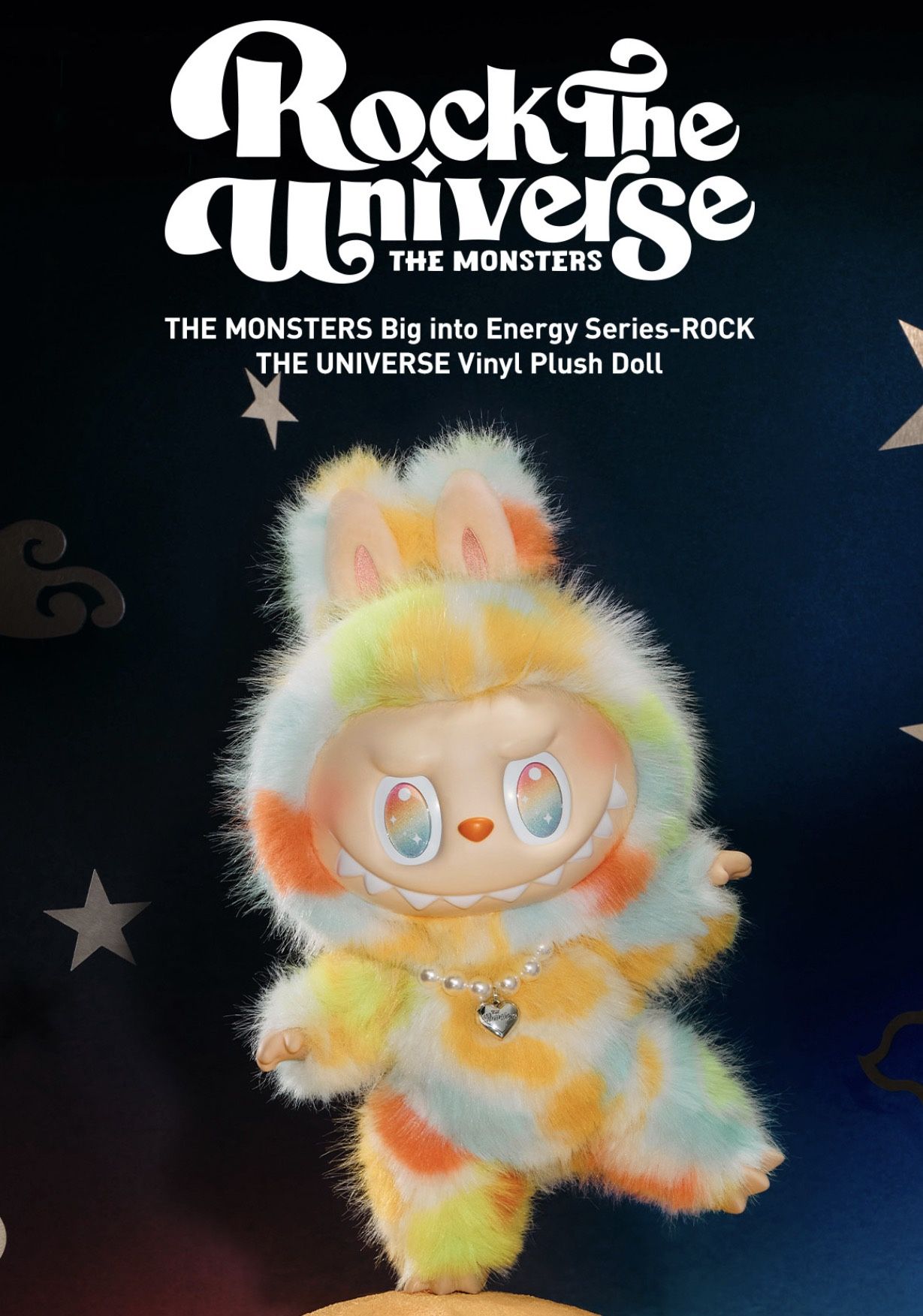 LABUBU Big into Energy Series ROCK THE UNIVERSE for Sale in