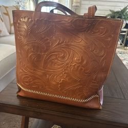 Patrica Nash Leather Handbag