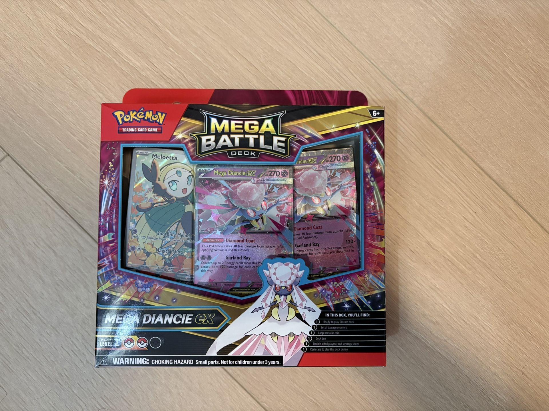 Pokemon Mega Diancie Battle Deck