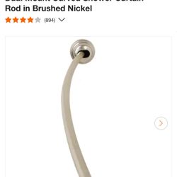 Shower Curtain Rods/Zenna Home Shower Curtain Rods #142