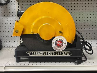 CHICAGO ELECTRIC 14 IN ABRASIVE CUT-OFF SAW USED