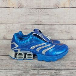 ADIDAS PREDATOR MEGARIDE BLUE SNEAKERS SHOES SIZE 10 MENS JI3515 NWOB