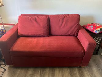 Red Sleeper Couch