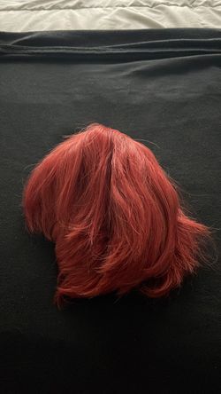 Red Short Bob Costume Wig