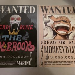 One Piece Official Mugiwara Store Marine Wanted Poster - Monkey D. Luffy Only