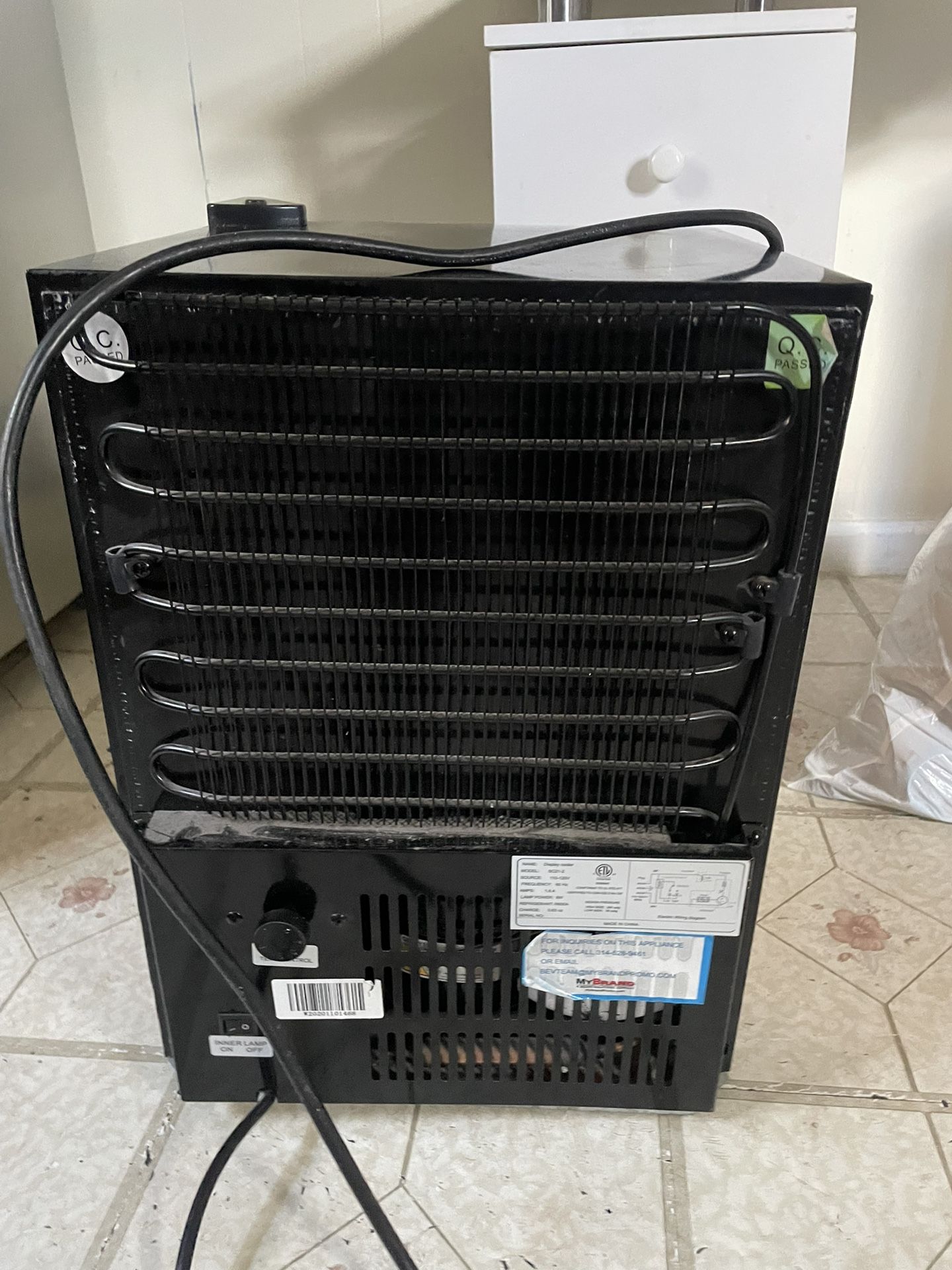 Fire Ball Mini Fridge 