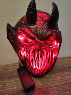 Light-Up Devil Mask