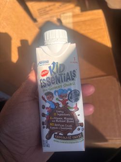 Boost Kid Essentials Chocolate Craze Drink and Pedicure Gain and grow vanilla flavor
