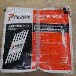 Paslode 650830 Roundrive 30 Degree Smooth Shank Angled Strip Framing Nail 3 in. 879330-1 