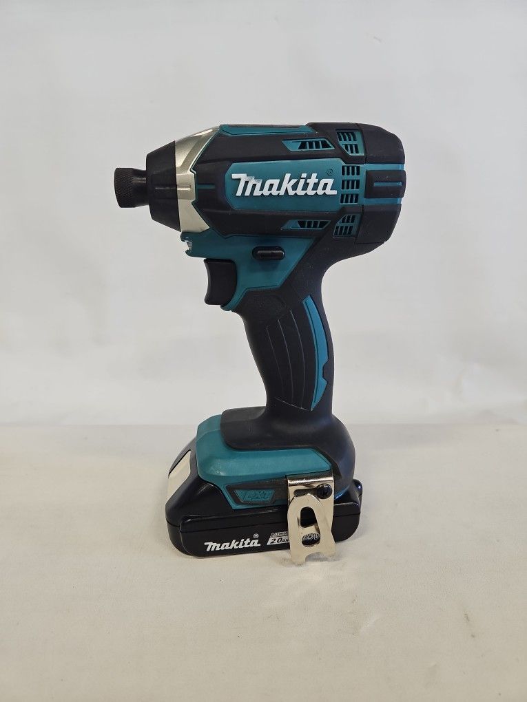 Makita 18V LXT Cordless 1/4" Impact Driver XDT11 w/ 2.0Ah Battery 814439-2