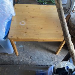 Wooden Table