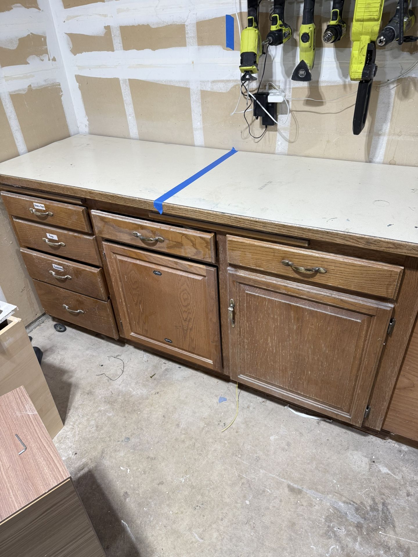 Garage cabinetry