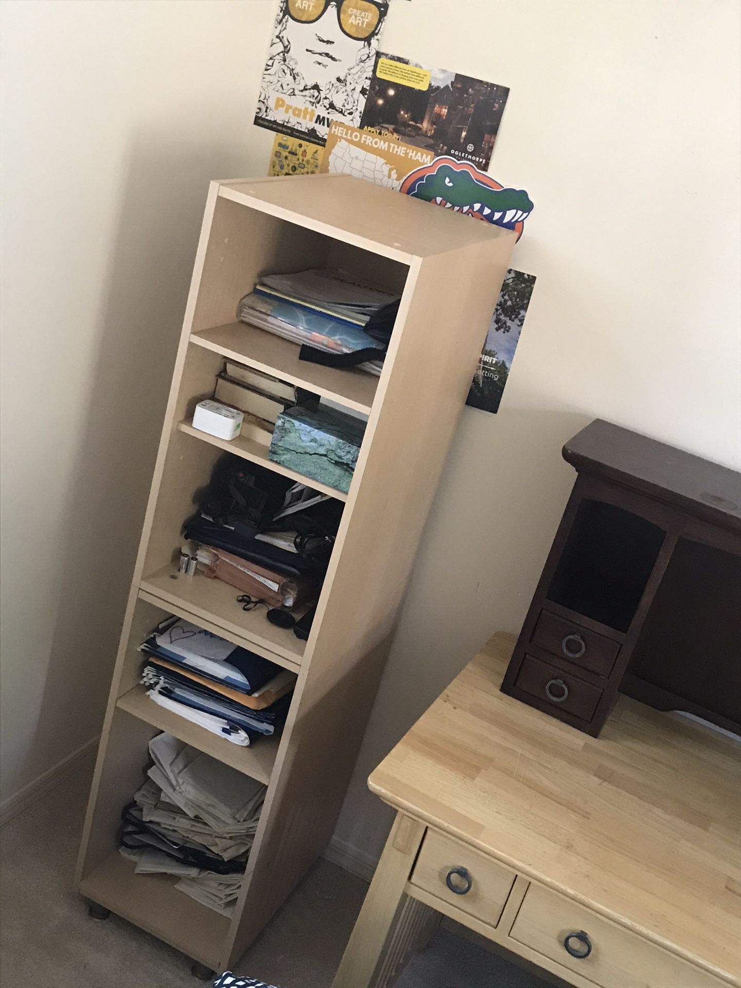 Stackable Storage Cubes With Legs And Adjustable Shelves
