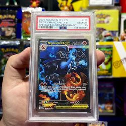 Pokemon Phantasmal Flames Charizard EX PSA 10