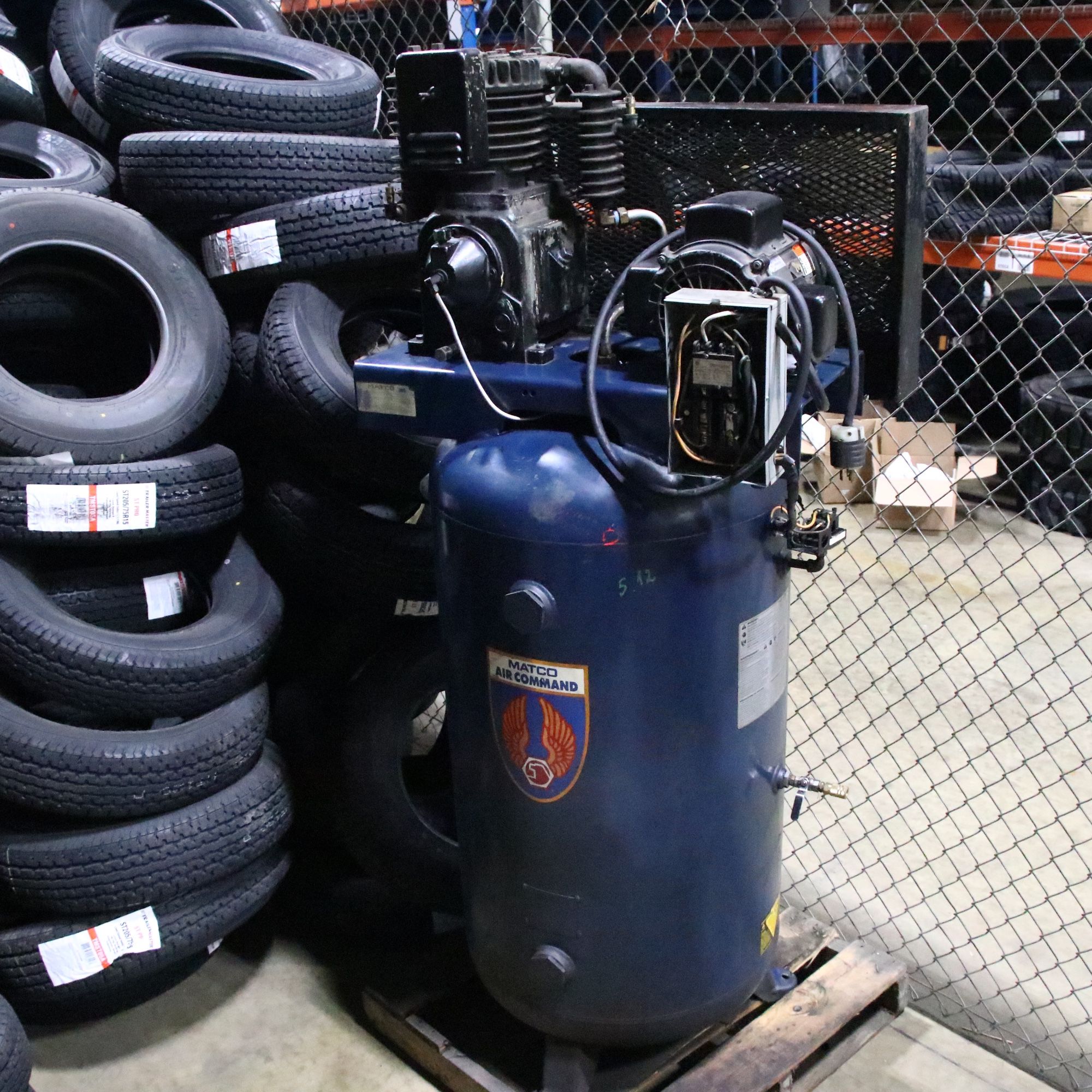 MATCO 5HP 80-Gallon 140-175 PSI 2 STAGE AIR COMPRESSOR