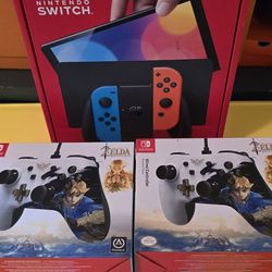Brand New Nintendo Switch Oled With Extras 