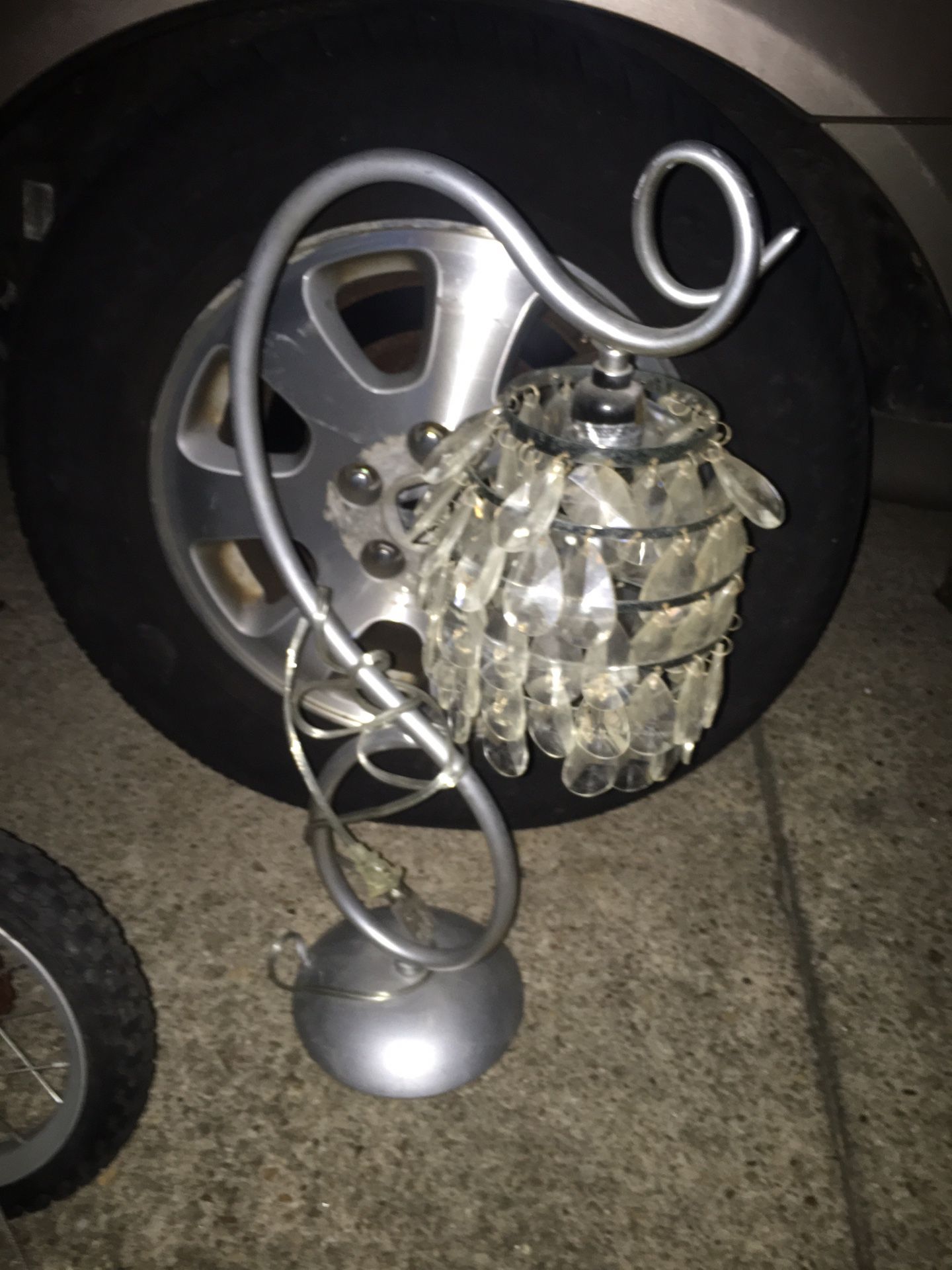 Nice retro crystal lamp only $15