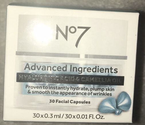 No7 Advanced Ingredients Hyaluronic Acid & Camellia Oil