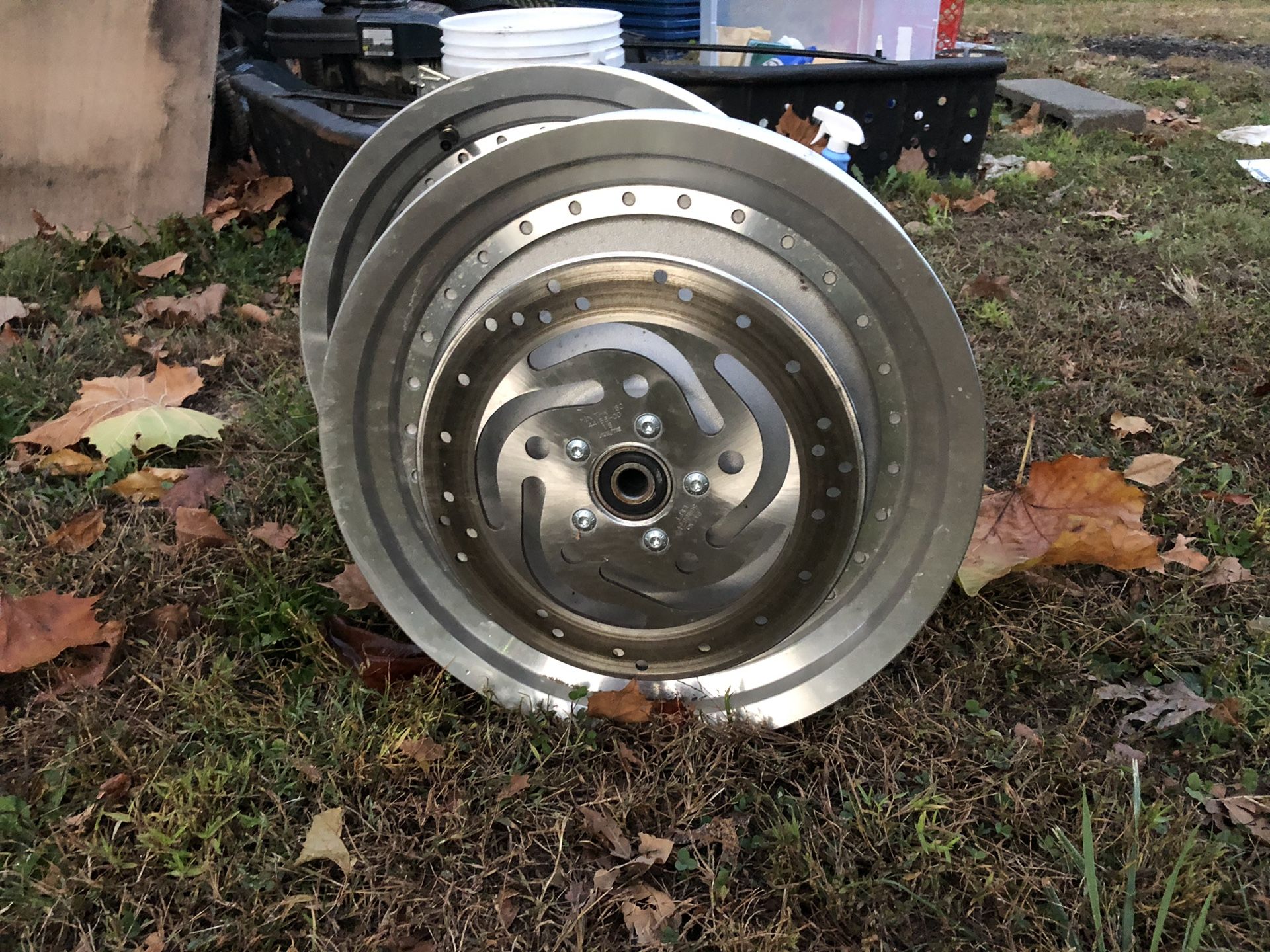 Harley Davidson Aluminum Fat Boy Wheels