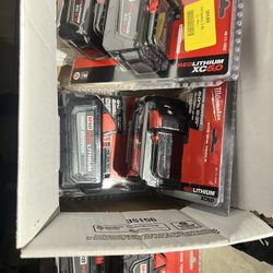 Milwaukee M18 Batteries! I Have 6 Batteries Of Those. Let Me Know