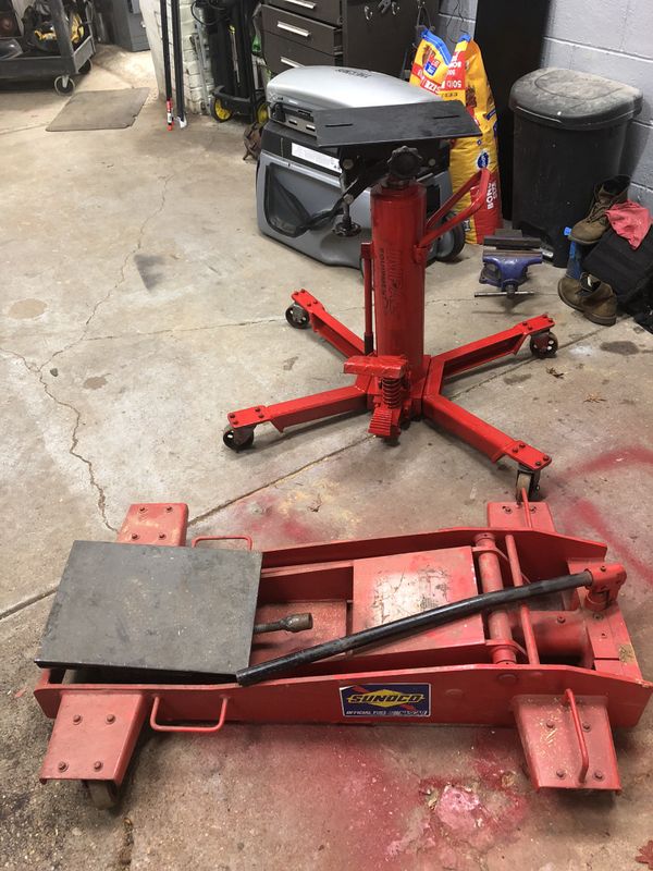 2 Transmission jack heavy duty for dump trucks both for 800 for Sale in Hyattsville, MD OfferUp