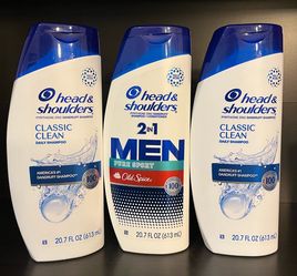 (PACK OF 3) HEAD & SHOULDERS SHAMPOO 20.7 OZ