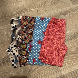Disney Inspired Lularoe Girls Leggings Size Small/Medium
