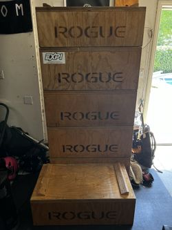 Rogue Plyo Wood Box