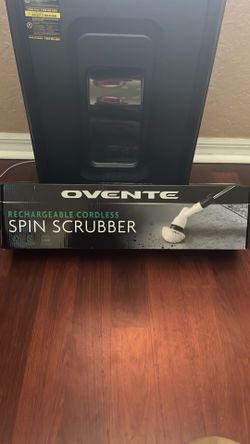 Ovente Rechargeable Cordless Spin Scrubber