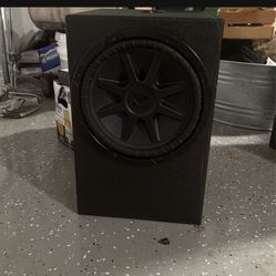 12 Inch Kicker With Pro Box 