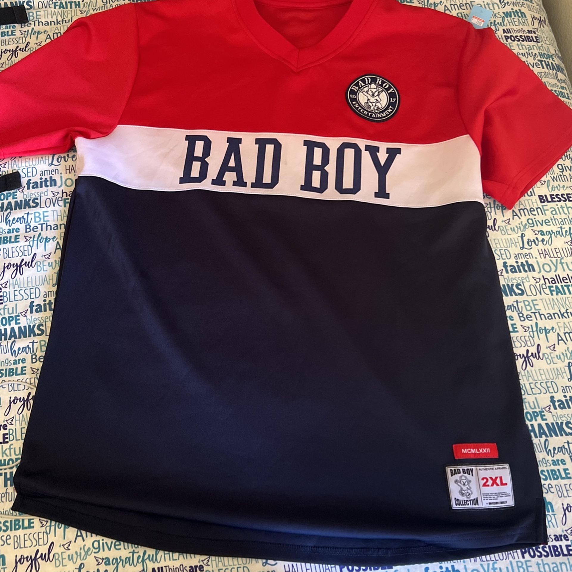 Authentic Bad Boy Entertainment Jersey