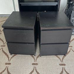 Malm Bedside Tables