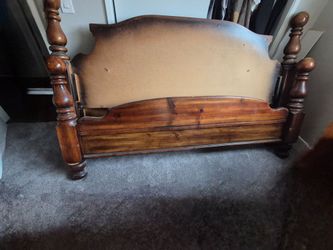 Cannon Ball king size bed frame.