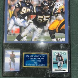 San Diego Sports Memorabilia Lot – Tony Gwynn & Junior Seau