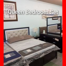 🚨 Queen Bedroom Set 