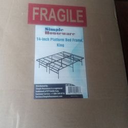 Bed Frame King Size! New in box!