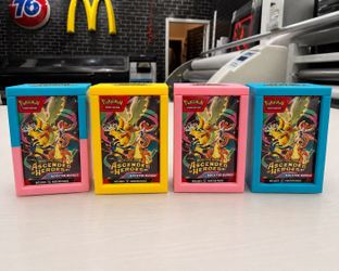 Ascending heroes booster bundle custom case
