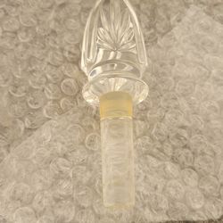 Crystal decanter top