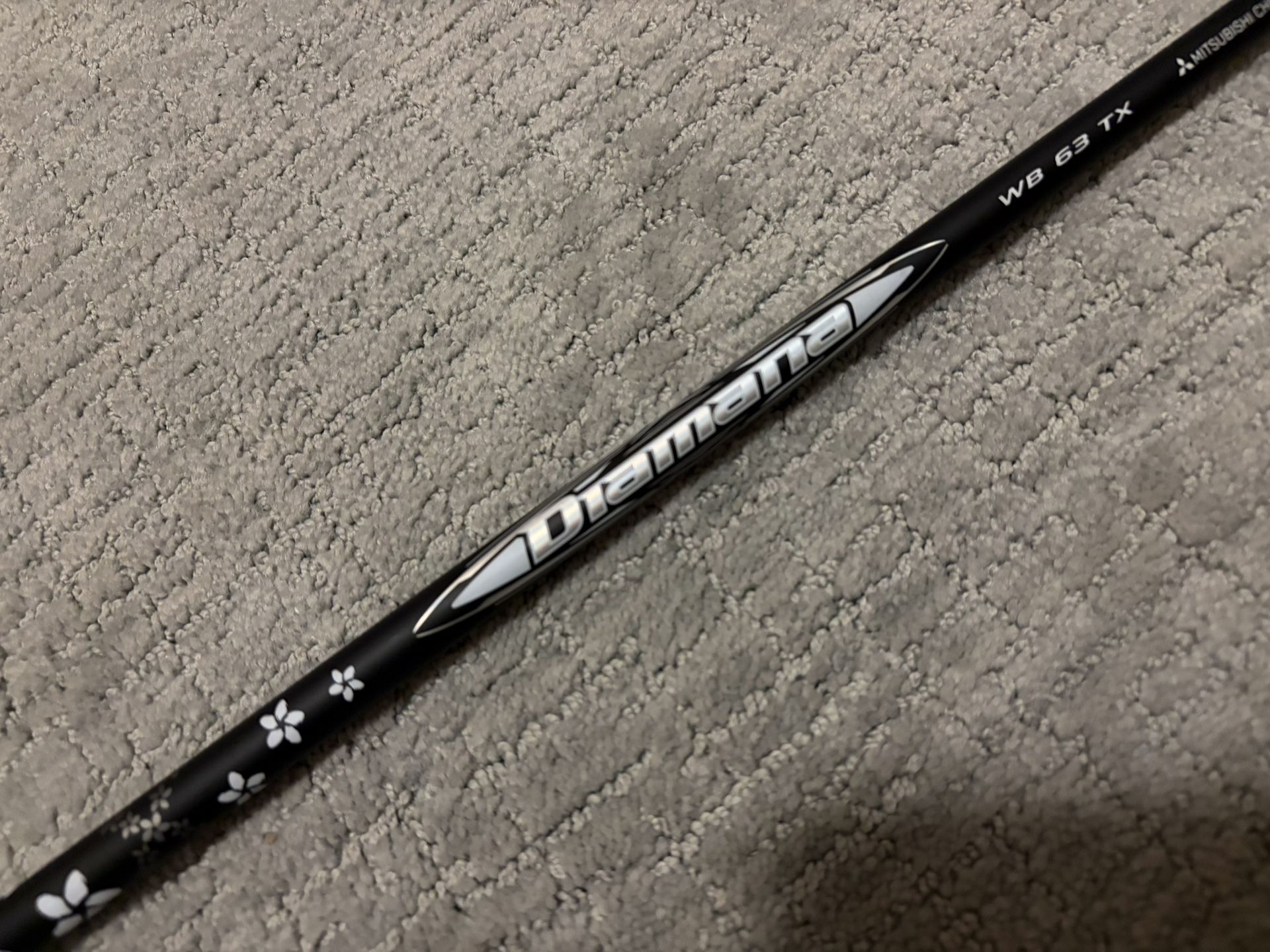 Diamana WB 63 TX Driver Shaft w/ Taylormade Tip