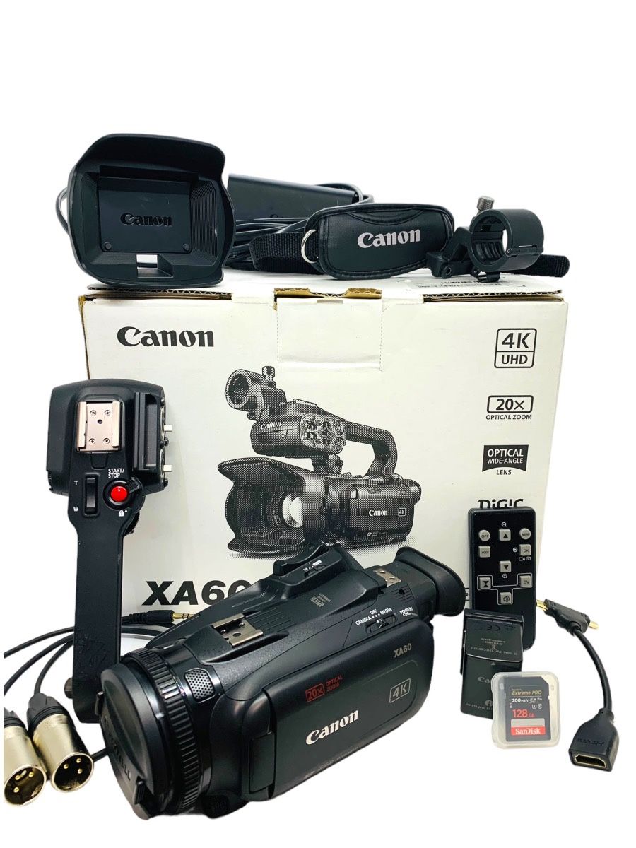 Canon XA60 - Camcorder - 4K UHD / 20X Optical Zoom